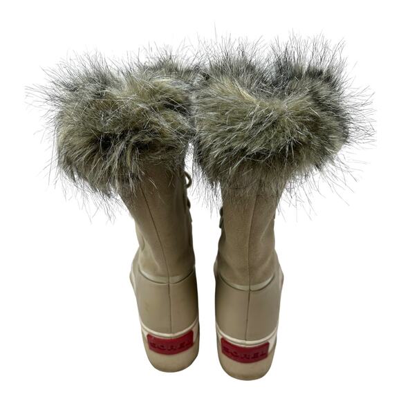 Sorel Joan of Arctic Next Waterproof Faux Fur Winter Boots Size 9 - Picture 3 of 9